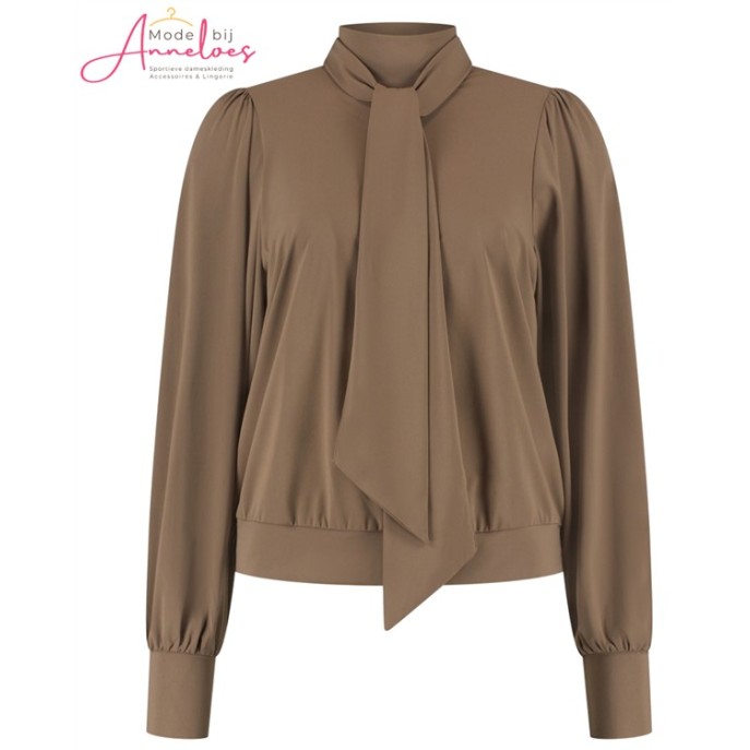 Lady Day Blouse Sjaaltje Harlow LM Truffle Lady Day Blouse Sjaaltje Harlow LM Truffle